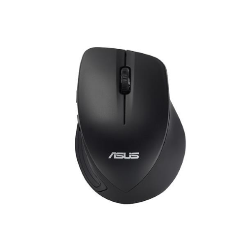 ASUS WT465 - Mouse - ottica - senza fili - 2.4 GHz - ricevitore wireless USB - nero